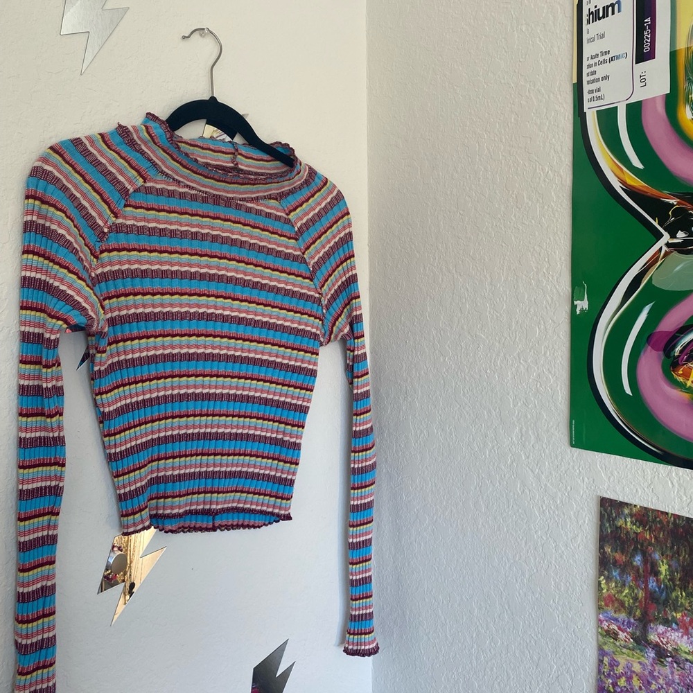 STRIPED FREE PEOPLE TOP